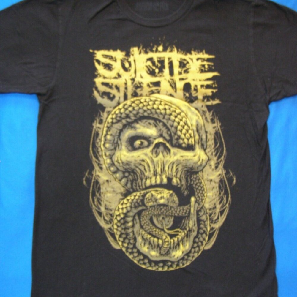 Vintage Suicide Silence T-Shirt - Intricate Skull Graphic